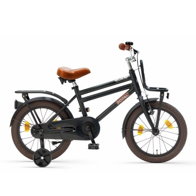 Popal Cooper 16 inch Jongensfiets Mat Zwart
